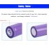 Doublepow 2 4 Pcs 1200mah 3 7V Li Ion Rechargeable Battery 18650 High Capacity Battery 2pcs flat end