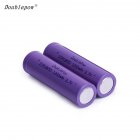 Doublepow 2 4 Pcs 1200mah 3 7V Li Ion Rechargeable Battery 18650 High Capacity Battery 2pcs flat end