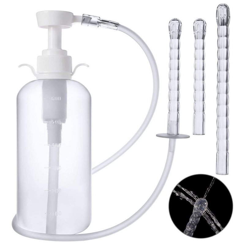 Wholesale Douche Anal Vaginal Enema Syringe Irrigator Hygiene Shower Pump Bottle For Men And 0259
