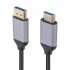 Dp to Hdmi Converter Cable Hd 4k 60hz Displayport to Hdmi Cable for PC TV Laptop Monitor Grey