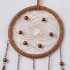 Dream Catcher Circular Net With Peacock Feathers Wall Hanging Car Hanging Decor Gift
