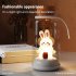 Drift Bottle Night Light Usb Rechargeable Pat Induction 3 level Brightness Cute Rabbit Lamb for Kids Gifts yellow light
