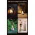 Drift Bottle Night Light Usb Rechargeable Pat Induction 3 level Brightness Cute Rabbit Lamb for Kids Gifts yellow light