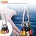 Drill Bit Holder 1 4 Inch Hex Shank Keychain Extension Bar For Most Electric Hand held Screwdrivers Drill Bits  12 Pieces  12pcs