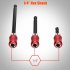 Drill Screw Adapter  3Pcs 1 4 Inch Hex Magnetic Screwdriver Holder With 3 Different Sizes Extension Bracket  Universal 1 4  Inchquick Change Hexagonal Handle 60