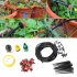 Drip Irrigation Kit Irrigation System Tubing Hose Automatic Saving Water System for Garden Lawn  1 set