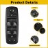 Driver Side Power Window Switch Replacement SM1871 DWS1834 68110872AA 68298872AA Automobile Window Regulator Control Switch Button Accessories black