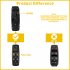 Driver Side Power Window Switch Replacement SM1871 DWS1834 68110872AA 68298872AA Automobile Window Regulator Control Switch Button Accessories black