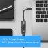Driver free RTL8152B USB 3 0 to Gigabit Ethernet Network Card Adapter Plug and Play black