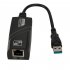 Driver free RTL8152B USB 3 0 to Gigabit Ethernet Network Card Adapter Plug and Play black