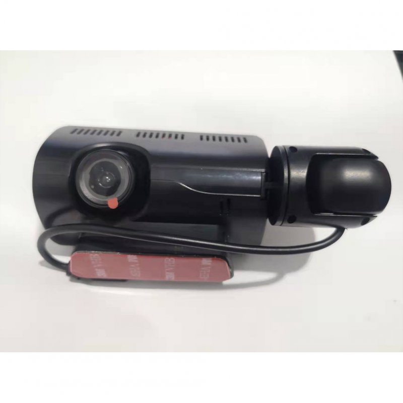 Driving  Recorder Dual Lens Front + Internal Camera 1080p Car Dvr Video Recorder Black