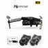 Drone 6k HD Dual Camera H9 Brushless 360 Degree Obstacle Avoidance Wifi Foldable Quadcopter RC Drone Black 3 Batteries