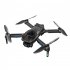 Drone HD Dual Camera H9 Brushless 360 Degree Obstacle Avoidance Wifi Foldable Quadcopter RC Drone Black 4k 2 Batteries