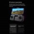 Drone HD Dual Camera H9 Brushless 360 Degree Obstacle Avoidance Wifi Foldable Quadcopter RC Drone Blue 4k 2 Batteries