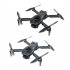 Drone HD Dual Camera H9 Brushless 360 Degree Obstacle Avoidance Wifi Foldable Quadcopter RC Drone Blue 4k 2 Batteries
