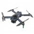 Drone HD Dual Camera H9 Brushless 360 Degree Obstacle Avoidance Wifi Foldable Quadcopter RC Drone Blue 4k 2 Batteries