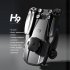 Drone HD Dual Camera H9 Brushless 360 Degree Obstacle Avoidance Wifi Foldable Quadcopter RC Drone Blue 4k 2 Batteries