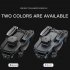 Drone HD Dual Camera H9 Brushless 360 Degree Obstacle Avoidance Wifi Foldable Quadcopter RC Drone Black 6k 1 Battery