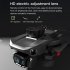 Drone HD Dual Camera H9 Brushless 360 Degree Obstacle Avoidance Wifi Foldable Quadcopter RC Drone Black 6k 1 Battery
