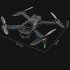 Drone HD Dual Camera H9 Brushless 360 Degree Obstacle Avoidance Wifi Foldable Quadcopter RC Drone Black 4k 3 Batteries