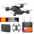Drone LS11 4K Optional Dual Camera RC Quadcopter Transmitter USB Charging Cable Protection Cover Spare Blades Set Dual camera 4K