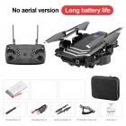 Drone LS11 4K Optional Dual Camera RC <span style='color:#F7840C'>Quadcopter</span> Transmitter USB Charging Cable Protection Cover Spare Blades Set Storage box without camera