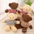 Drop shipping 30 110cm Cute bear plush toys stuffed animals birthday Children s day gift for Kids Teddy bear doll