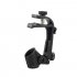 Drum Adjustable Microphone Holder 180 Degrees Rotation Drum Microphone Clips Mounts Shockproof Clamp Holder black