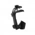 Drum Adjustable Microphone Holder 180 Degrees Rotation Drum Microphone Clips Mounts Shockproof Clamp Holder black
