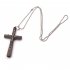 Drum Key Chain Necklace Cross Drum Head Wrench Jesus Cross Crucifix Tuning Accessories Screw Set Tool Kit  Gun color