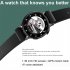 Dt4  Men Smart Watch Wireless Charging Heart Rate Monitoring Bluetooth compatible Calling Gps Tracking Sports Fitness Smartwatch Compatible For Android Ios Silv