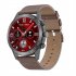 Dt70  Smartwatch for Men Ip68 Waterproof Smart Watch with Heart Rate Blood Pressure Monitor Black Steel Belt