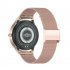 Dt86 Men Women Smart Watch Heart Rate Blood Pressure Monitor Sports Ip67 Waterproof Bluetooth Smartwatch 01 Steel belt Pink