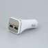 Dual 2 USB 5V 4 8A Intelligent Identification Port with LED Display Car Charger Adapter for Universal Cars