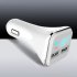 Dual 2 USB 5V 4 8A Intelligent Identification Port with LED Display Car Charger Adapter for Universal Cars