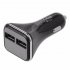 Dual 2 USB 5V 4 8A Intelligent Identification Port with LED Display Car Charger Adapter for Universal Cars