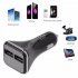 Dual 2 USB 5V 4 8A Intelligent Identification Port with LED Display Car Charger Adapter for Universal Cars
