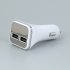 Dual 2 USB 5V 4 8A Intelligent Identification Port with LED Display Car Charger Adapter for Universal Cars