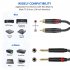 Dual 6 35 To Dual RCA Cable Audio Signal Balance Lines Large Mixer Wire For Microphones Power Amplifiers Mixers 2 meters