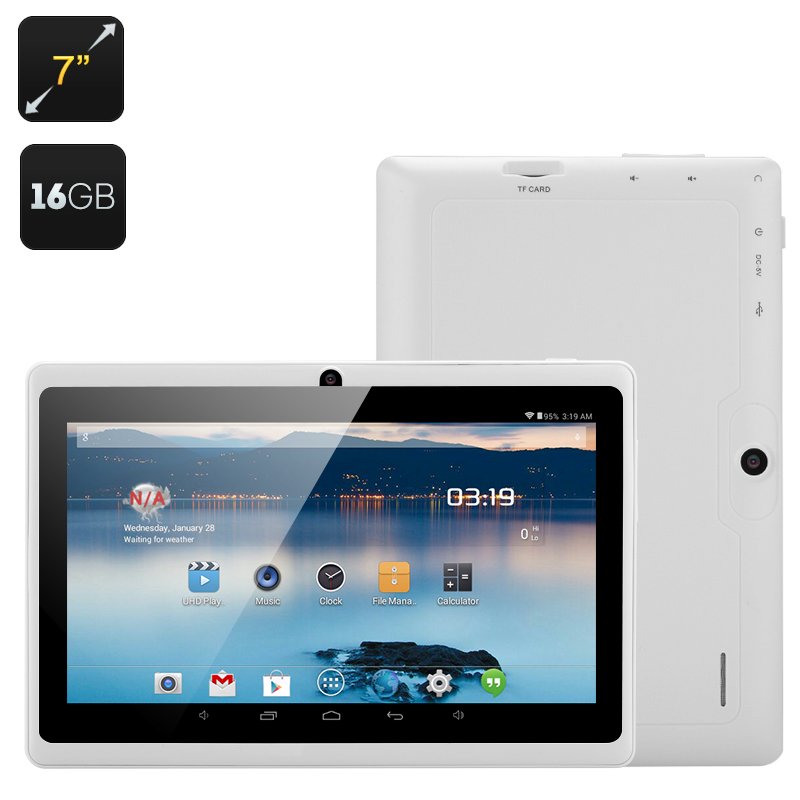 7 Inch Dual Core Tablet 'Horus 16GB' (White)