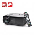 Dual Core LED Projector  with 3200 Lumens a 1 4GHz Dual Core CPU  Android 4 4 OS  1GB RAM  Wi Fi Support  HDMI and USB ports