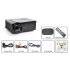 Dual Core LED Projector  with 3200 Lumens a 1 4GHz Dual Core CPU  Android 4 4 OS  1GB RAM  Wi Fi Support  HDMI and USB ports