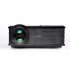 Dual Core LED Projector  with 3200 Lumens a 1 4GHz Dual Core CPU  Android 4 4 OS  1GB RAM  Wi Fi Support  HDMI and USB ports