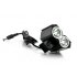 Dual Cree LED Bicycle Headlight and Headlamp  which has 1600 Lumens a IP65 Waterproof rating and a Rechargeable Battery is a brilliant safety accessory