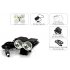 Dual Cree LED Bicycle Headlight and Headlamp  which has 1600 Lumens a IP65 Waterproof rating and a Rechargeable Battery is a brilliant safety accessory