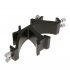Dual Finder Scope Mounting Bracket Compatible with Astronomical Telescope black