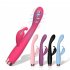 Dual G spot Vibrator Clitoral Stimulator Waterproof Female Masturbation Dildos Massage Tool Rechargeable blue