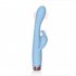 Dual G spot Vibrator Clitoral Stimulator Waterproof Female Masturbation Dildos Massage Tool Rechargeable blue