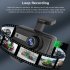 Dual Lens Car Dvr Dash Cam Video Recorder 3 inch Hd Display Front And Built in Camera Driving Recorder Camcorder Front   Built in