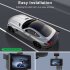 Dual Lens Car Dvr Dash Cam Video Recorder 3 inch Hd Display Front And Built in Camera Driving Recorder Camcorder Front   Built in